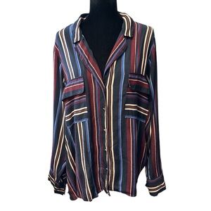 Addition Elle Stripped Blouse